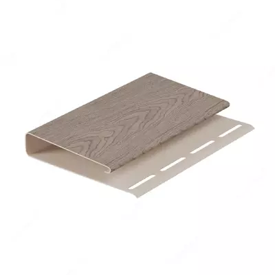 Наличник для сайдинга под дерево "DÖCKE" Lux, 75 мм, дл. 3000 мм, уп. 18 шт. (Уссурийский)