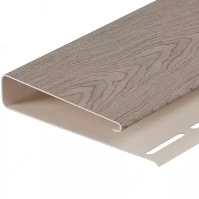 Наличник для сайдинга под дерево "DÖCKE" Lux, 75 мм, дл. 3000 мм, уп. 18 шт. (Уссурийский)