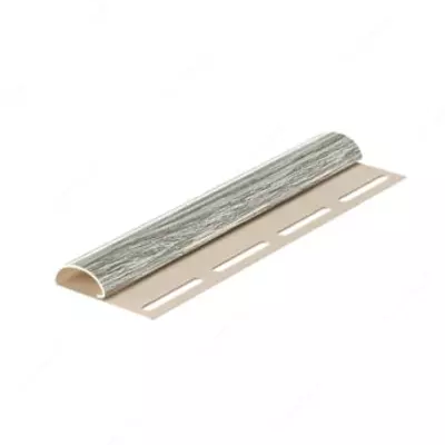 Финишный профиль для сайдинга под дерево "DÖCKE" Lux, дл. 3000 мм, уп. 36 шт. (Канадская береза)