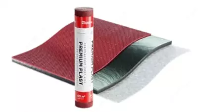 Подкладочный ковер (механическое крепление)  Подкладочный ковер (механическое крепление) "DÖCKE" Premium Plast, битумная смесь СБС, S=40 кв.м