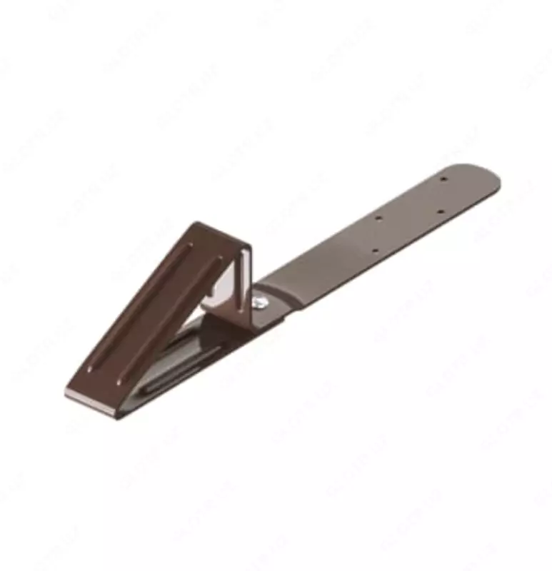 Снегозадержатель "DÖCKE" для гибкой черепицы, 270 х 30 мм, уп. 90 шт. (Шоколад)