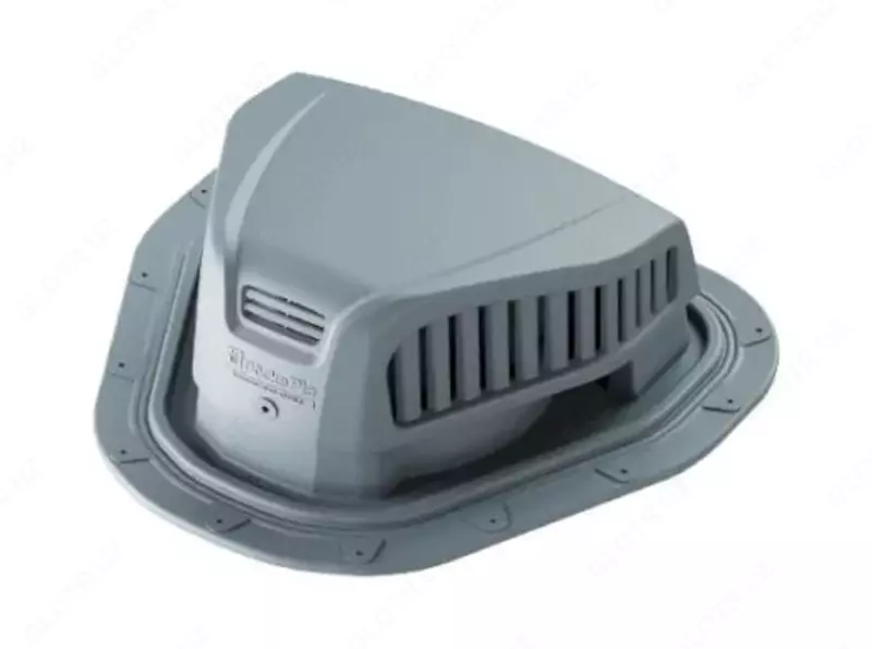 Точечный аэратор для гибкой черепицы "DÖCKE" Next, 25 кв. м, уп. 9 шт. (Серый)