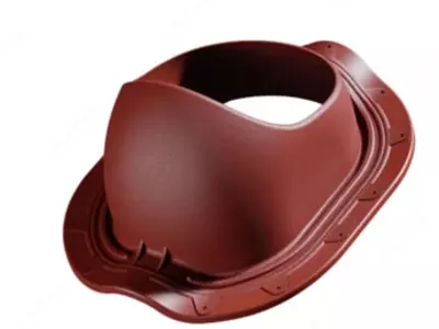 Проходной элемент для металлочерепицы "DÖCKE" Monterrey, уп. 10 шт. (Красный)