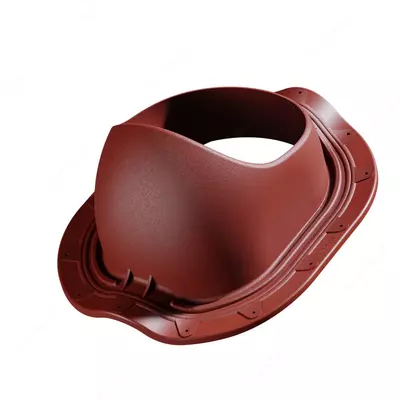 Проходной элемент для металлочерепицы "DÖCKE" Monterrey, уп. 10 шт. (Красный)