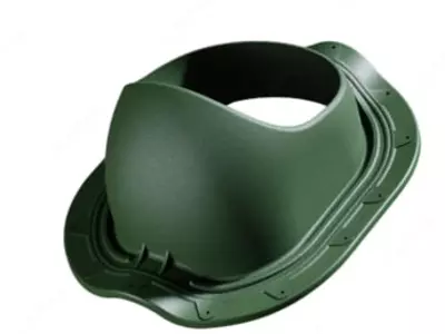 Проходной элемент для металлочерепицы "DÖCKE" Monterrey, уп. 10 шт. (Зеленый)