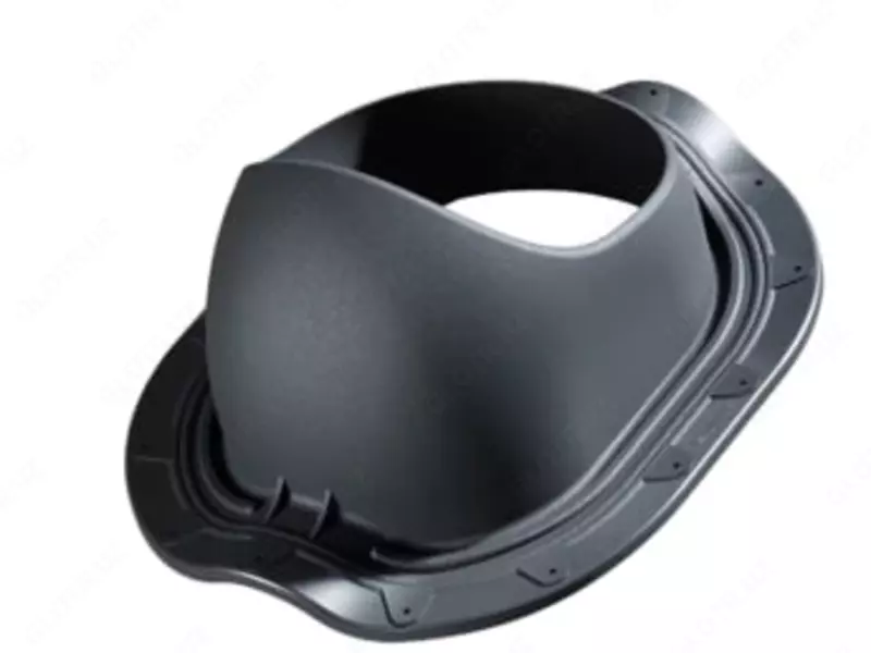 Проходной элемент для металлочерепицы "DÖCKE" Monterrey, уп. 10 шт. (Черный)