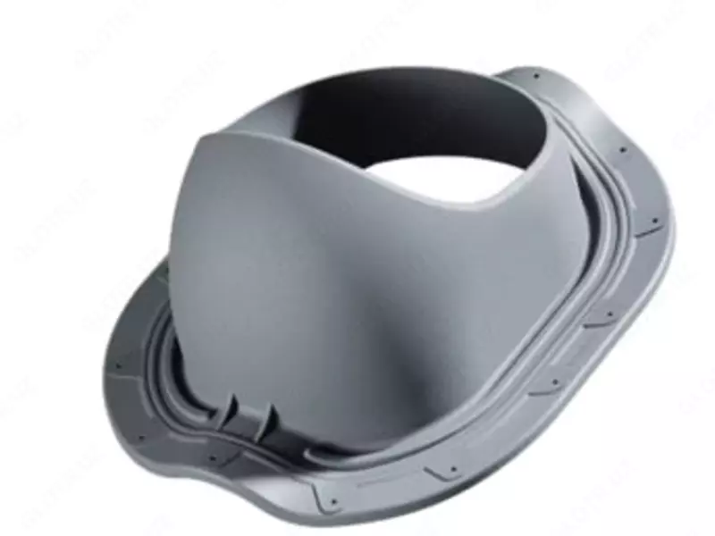 Проходной элемент для металлочерепицы "DÖCKE" Monterrey, уп. 10 шт. (Серый)