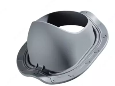 Проходной элемент для металлочерепицы "DÖCKE" Monterrey, уп. 10 шт. (Серый)