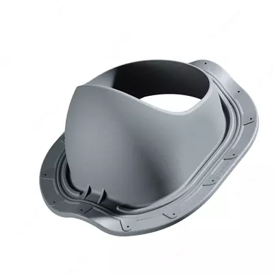 Проходной элемент для металлочерепицы "DÖCKE" Monterrey, уп. 10 шт. (Серый)