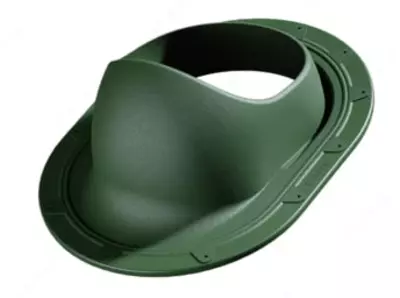 Проходной элемент для плоских кровель "DÖCKE" Next, уп. 10 шт. (Зеленый)