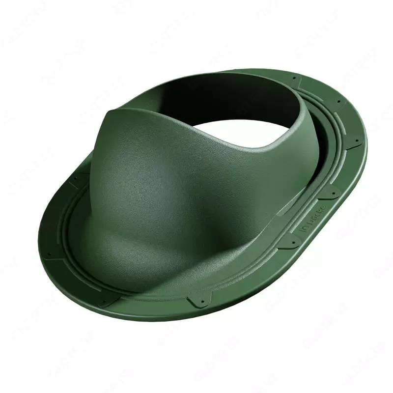 Проходной элемент для плоских кровель "DÖCKE" Next, уп. 10 шт. (Зеленый)