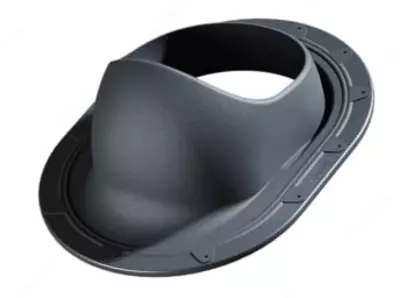 Проходной элемент для плоских кровель "DÖCKE" Next, уп. 10 шт. (Черный)