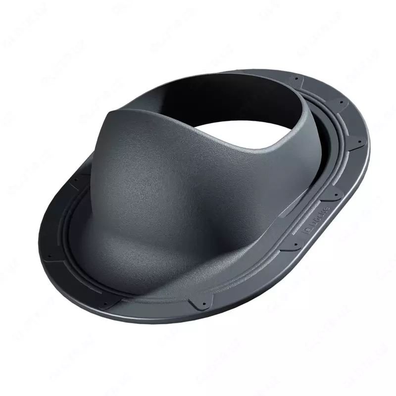 Проходной элемент для плоских кровель "DÖCKE" Next, уп. 10 шт. (Черный)