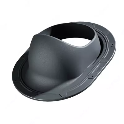 Проходной элемент для плоских кровель "DÖCKE" Next, уп. 10 шт. (Черный)