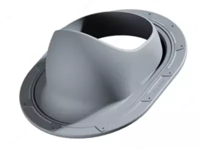 Проходной элемент для плоских кровель "DÖCKE" Next, уп. 10 шт. (Серый)