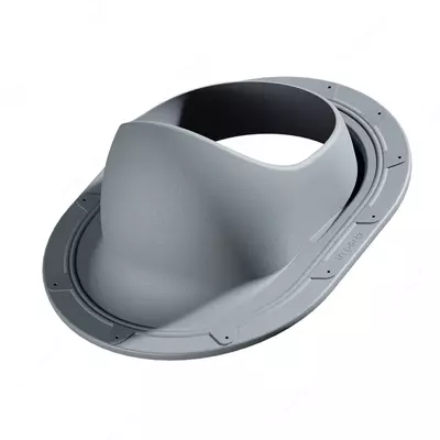 Проходной элемент для плоских кровель "DÖCKE" Next, уп. 10 шт. (Серый)