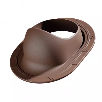 Проходной элемент для плоских кровель "DÖCKE" Next, уп. 10 шт. (Светло/коричневый)