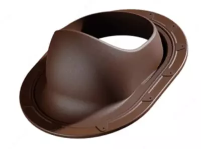 Проходной элемент для плоских кровель "DÖCKE" Next, уп. 10 шт. (Темно/коричневый)