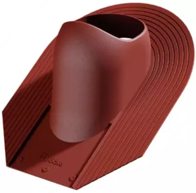 Проходной элемент для битумной гибкой черепицы "DÖCKE" Root, уп. 9 шт. (Красный)