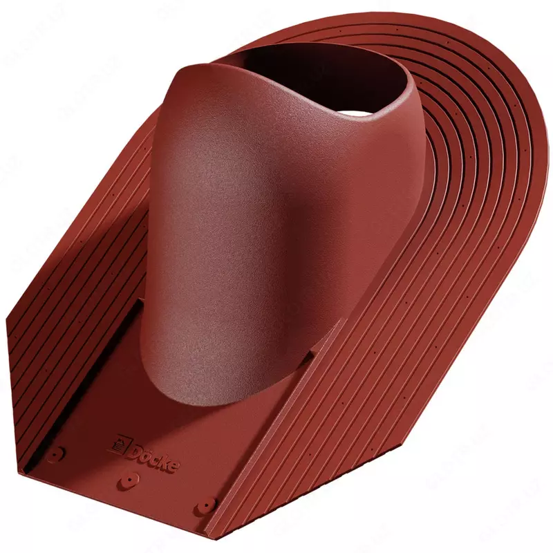 Проходной элемент для битумной гибкой черепицы "DÖCKE" Root, уп. 9 шт. (Красный)