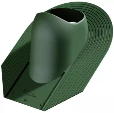 Bitumli moslashuvchan shingillalar uchun o'tish elementi "DÖCKE" Root, o'ram. 9 dona. (yashil)