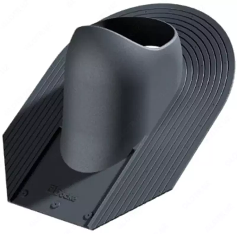 Bitumli moslashuvchan shingillalar uchun o'tish elementi "DÖCKE" Root, o'ram. 9 dona. (Qora)