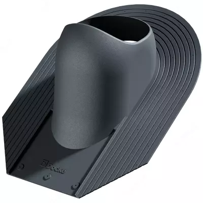 Bitumli moslashuvchan shingillalar uchun o'tish elementi "DÖCKE" Root, o'ram. 9 dona. (Qora)