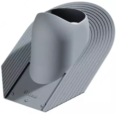 Проходной элемент для битумной гибкой черепицы "DÖCKE" Root, уп. 9 шт. (Серый)