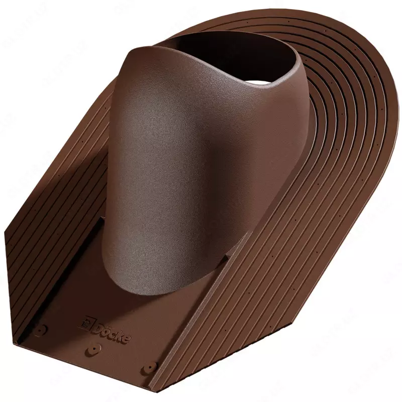 Проходной элемент для битумной гибкой черепицы "DÖCKE" Root, уп. 9 шт. (Тёмно-коричневый)