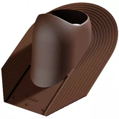 Проходной элемент для битумной гибкой черепицы "DÖCKE" Root, уп. 9 шт. (Тёмно-коричневый)