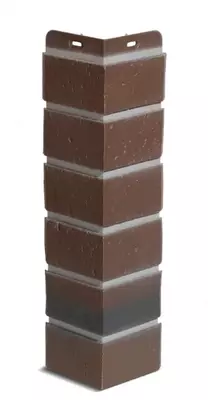 Угол (внешний) к сайдингу под камень "DÖCKE" BERGART 424 мм, уп.8 шт. (Поверхностное окрашивание)