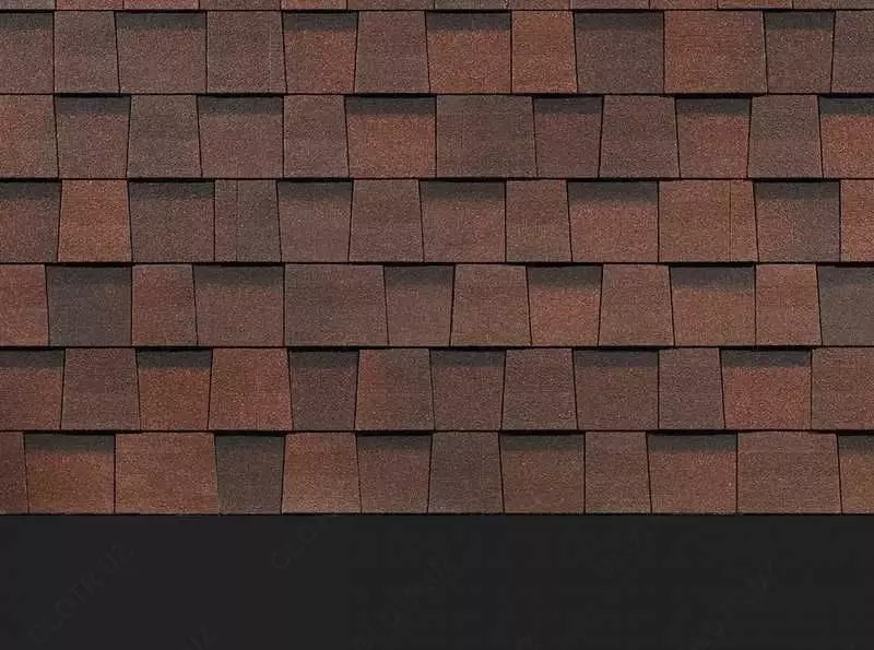 Гибкая битумная черепица (ламинированная) "DOCKE" Dragon Lux, 1000х391х6.1 мм, уп. 2.38 кв.м/14 шт. (Бисквит)