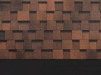 Гибкая битумная черепица (ламинированная) "DOCKE" Dragon Lux, 1000х391х6.1 мм, уп. 2.38 кв.м/14 шт. (Кофе)