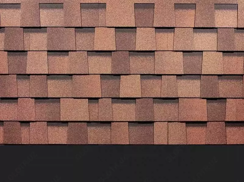 Гибкая битумная черепица (ламинированная) "DOCKE" Dragon Premium, 1000х391х5.6 мм, уп. 2.38 кв.м/14 шт. (Карамель)