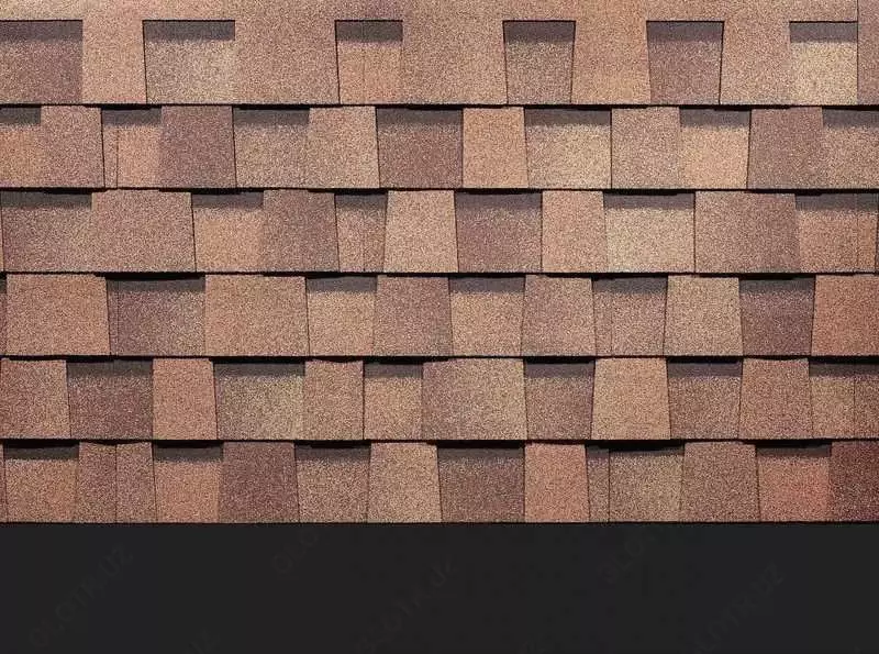 Гибкая битумная черепица (ламинированная) "DOCKE" Dragon Premium, 1000х391х5.6 мм, уп. 2.38 кв.м/14 шт. (Капучино)