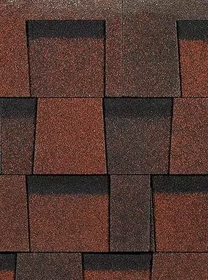 Гибкая битумная черепица (ламинированная) "DOCKE" Dragon Standard, 1000х391х5.4 мм, уп. 2.38 кв.м/14 шт. (Красный)