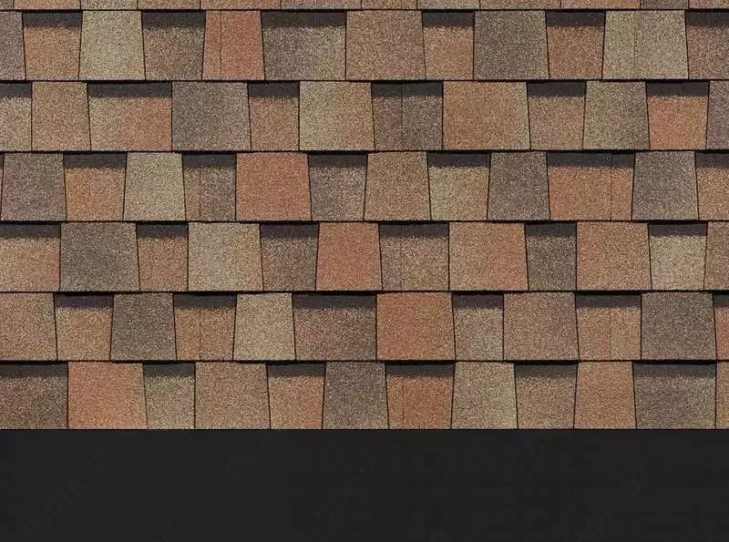 Гибкая битумная черепица (ламинированная) "DOCKE" Dragon Standard, 1000х391х5.4 мм, уп. 2.38 кв.м/14 шт. (Окисленная медь)