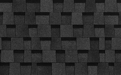 Гибкая битумная черепица (ламинированная) "DOCKE" Dragon Standard, 1000х391х5.4 мм, уп. 2.38 кв.м/14 шт. (Темно-серый)