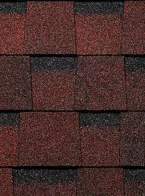 Гибкая битумная черепица (ламинированная) "DOCKE" Dragon Europa, 1000х391х5 мм, уп. 2.38 кв.м/14 шт. (Красный)