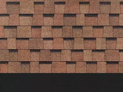 Гибкая битумная черепица (ламинированная) "DOCKE" Dragon Europa, 1000х391х5 мм, уп. 2.38 кв.м/14 шт. (Светло-коричневый)