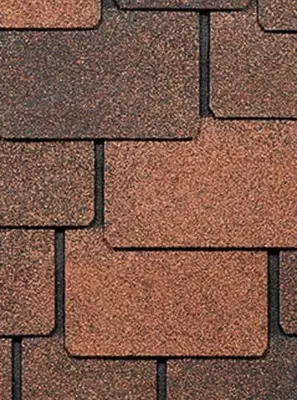 Гибкая битумная черепица "DOCKE" Lux Саппоро, 1000х444х3.1 мм, уп. 2.4 кв.м/16 шт. (Кофе)