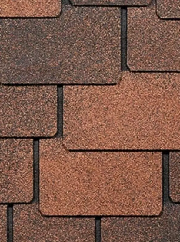 Гибкая битумная черепица "DOCKE" Lux Саппоро, 1000х444х3.1 мм, уп. 2.4 кв.м/16 шт. (Кофе)