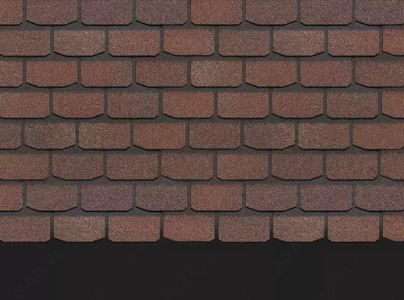 Гибкая битумная черепица "DOCKE" Premium Женева, 1000х333х3.1мм, уп. 3.1 кв.м/22 шт. (Арахис)