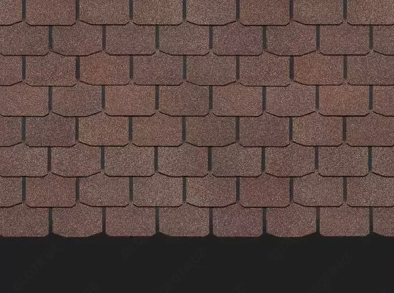 Гибкая битумная черепица "DOCKE" Premium Цюрих, 1000х333х3.1мм, уп. 3.1 кв.м/22 шт. (Арахис)