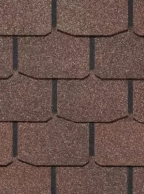 Гибкая битумная черепица "DOCKE" Premium Цюрих, 1000х333х3.1мм, уп. 3.1 кв.м/22 шт. (Арахис)