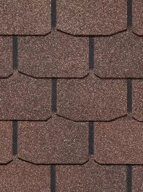 Гибкая битумная черепица "DOCKE" Premium Цюрих, 1000х333х3.1мм, уп. 3.1 кв.м/22 шт. (Арахис)