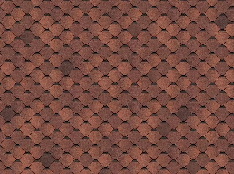 Гибкая битумная черепица "DOCKE" Premium Ницца, 1000х315х3.1мм, уп. 2.9 кв.м/22 шт. (Кофе)