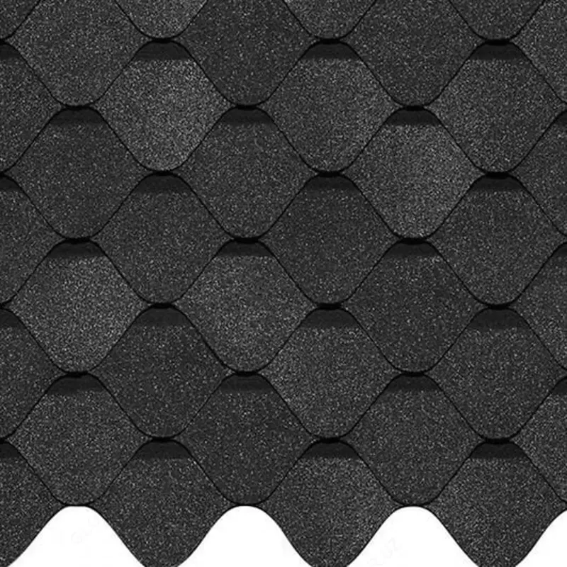 Гибкая битумная черепица "DOCKE" Premium Ницца, 1000х315х3.1мм, уп. 2.9 кв.м/22 шт. (Ежевика)