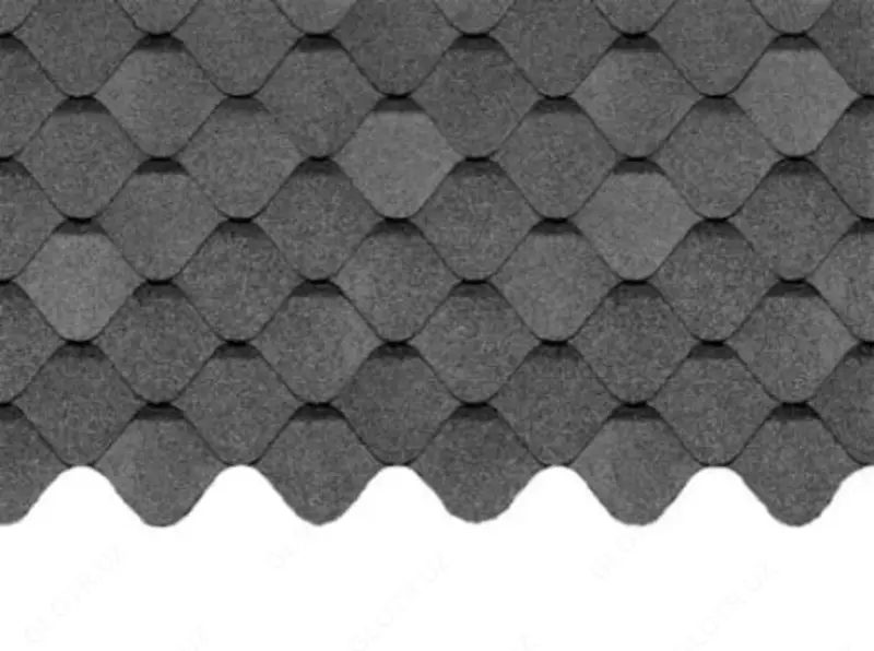 Гибкая битумная черепица "DOCKE" Premium Ницца, 1000х315х3.1мм, уп. 2.9 кв.м/22 шт. (Фладен)