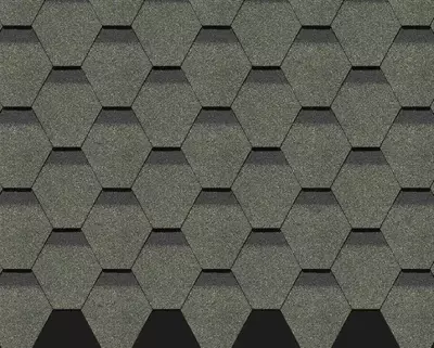 Гибкая битумная черепица "DOCKE" Premium Кёльн, 1000х318х3.1мм, уп. 3 кв.м/22 шт. (Мята)